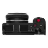 Kompaktkamera AgfaPhoto Realishot C110 — 24 MP, 1/3.06 collu CMOS, 3x optiskais tālummaiņas objektīvs, 4K, Wi‑Fi, 2.8 collu skārienekrāns, melna