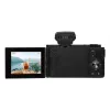 Kompaktkamera AgfaPhoto Realishot C110 — 24 MP, 1/3.06 collu CMOS, 3x optiskais tālummaiņas objektīvs, 4K, Wi‑Fi, 2.8 collu skārienekrāns, melna