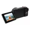 Kompaktkamera AgfaPhoto Realishot C110 — 24 MP, 1/3.06 collu CMOS, 3x optiskais tālummaiņas objektīvs, 4K, Wi‑Fi, 2.8 collu skārienekrāns, melna