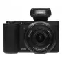 Kompaktkamera AgfaPhoto Realishot C110 — 24 MP, 1/3.06 collu CMOS, 3x optiskais tālummaiņas objektīvs, 4K, Wi‑Fi, 2.8 collu skārienekrāns, melna