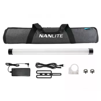 Nanlite PavoTube II 15X LED caurules gaisma 35 W, melna/balta, 2700K
