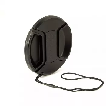 Kaiser Fototechnik Snap-On objektīva vāciņš 49 mm melns