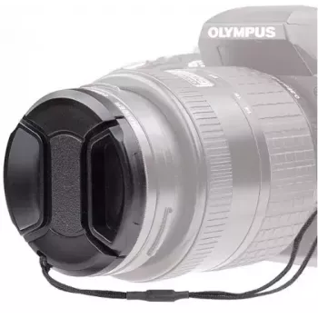 Vāciņš objektīvam KAISER 6835, plastmasa, 55 mm, melns