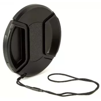 Vāciņš objektīvam KAISER 6835, plastmasa, 55 mm, melns