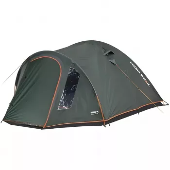 Teltis High Peak Nevada 4.1 zaļa — 4-vietīga ģimenes teltis, modelis 10352