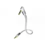 Audio kabelis Inakustik 004104015 1.5m 3.5mm Sudraba Balts