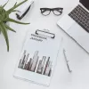 Rakstāmais dēlis Leitz WOW A4 Polistirols Metāla Klips Balts