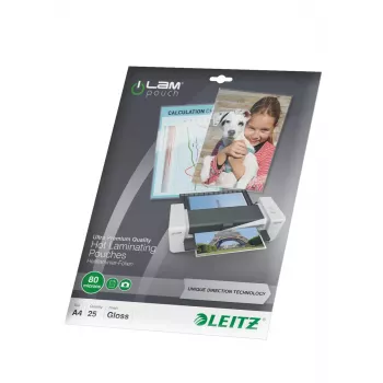 Laminēšanas kabatiņa Leitz iLAM UDT, 25 gab.