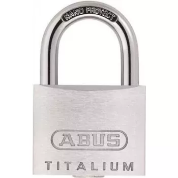Slēdzene ABUS Titalium 64TI/40, komplekts 4 gab., vienādi atslēgotas, ar 5 atslēgām, 40 mm kāpslis