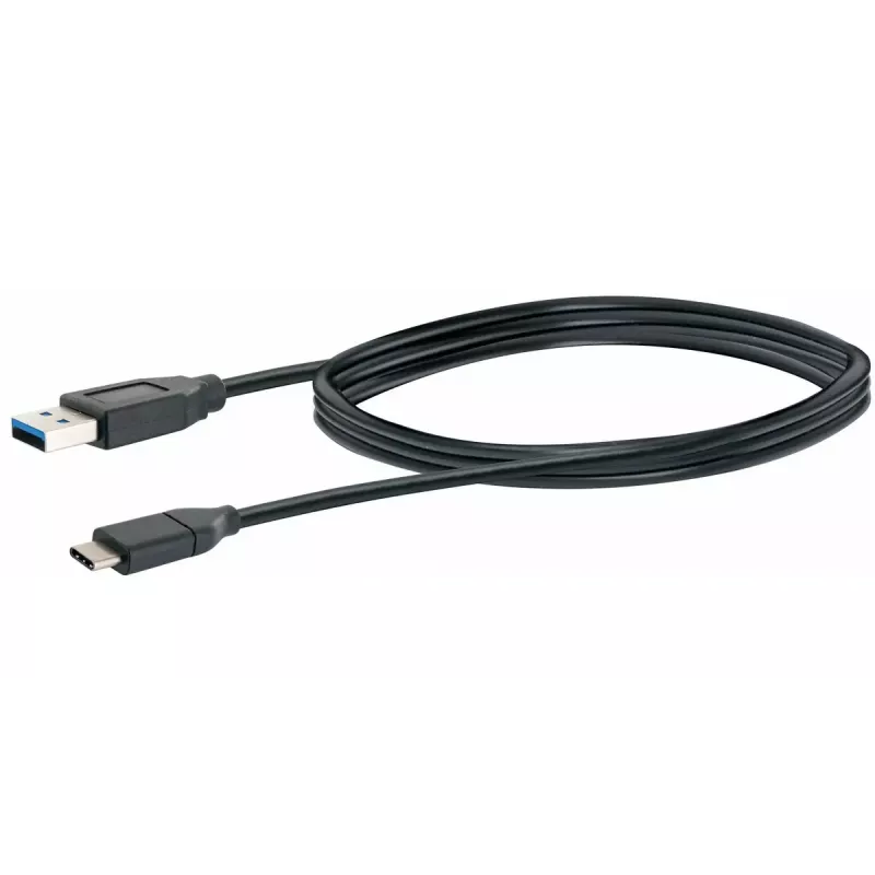 USB kabelis Schwaiger CK 3141 USB 3.2 Gen 1 1m USB A USB C Melns