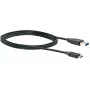 USB kabelis Schwaiger CK 3141 USB 3.2 Gen 1 1m USB A USB C Melns
