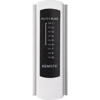Kabeļu testeris Schwaiger NWM1 531 RJ-11 RJ-45 Melns Balts