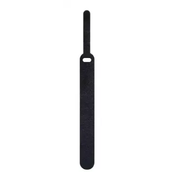 Schwaiger KMKB3010 Velcro kabeļu saites melnas 10 gab.