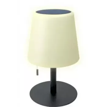 Galda lampa SCHWAIGER TILA0166 LED 13×0.18W skārienjutīga, akumulators 1800mAh, 5V, melna/balta