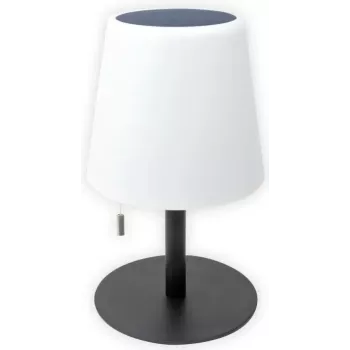 Galda lampa SCHWAIGER TILA0166 LED 13×0.18W skārienjutīga, akumulators 1800mAh, 5V, melna/balta