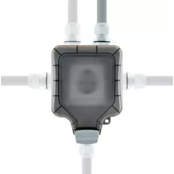 Āra kontaktligzda Schwaiger SOAD0100 Pelēka IP66 230V 16A