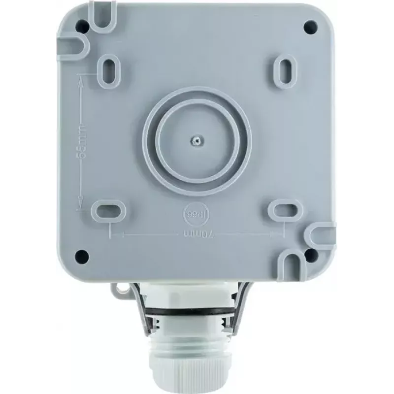 Āra kontaktligzda Schwaiger SOAD0100 Pelēka IP66 230V 16A