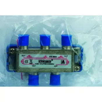 Kabeļu sadalītājs Schwaiger VTF8844 241, 4-portu, 5–2400 MHz