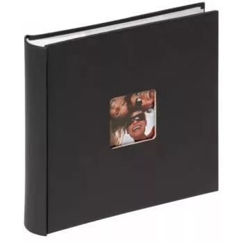 Fotoalbums Walther Design FUN Melns 200 lapas 10x15 cm