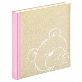 Fotoalbums Walther Design Baby Dreamtime Brūns Roze 50 lapas