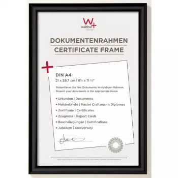 Viena foto rāmis Walther Design KP130B Melns