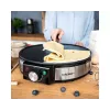 Cloer 6630 Pankūku panna 2 pankūkām Melns Nerūsējošais tērauds 30 cm