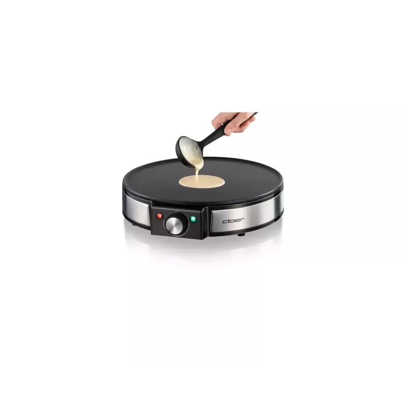 Cloer 6630 Pankūku panna 2 pankūkām Melns Nerūsējošais tērauds 30 cm