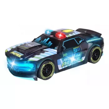 Dickie Toys Rhythm Patrol policijas auto, daudzkrāsains, 3 gadi, AA baterijas