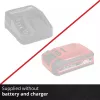 Bezvadu zāles trimmeris EINHELL Power X-Change GC-CT 18/2411 Li P-Solo, 18 V, sarkans/melns (bez akumulatora un lādētāja)