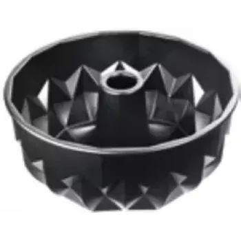 Cepamā forma Kaiser 2300646794 Apaļa Gofrēta Virsma 25.5x25.5x11.5 mm