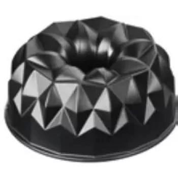 Cepamā forma Kaiser 2300646794 Apaļa Gofrēta Virsma 25.5x25.5x11.5 mm