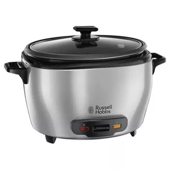 Rīsu plīts Russell Hobbs Maxicook 5L 1000W Melns Nerūsējošs Tērauds