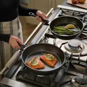 Universālā panna Fissler Adamant Comfort apaļa 24 cm Melna