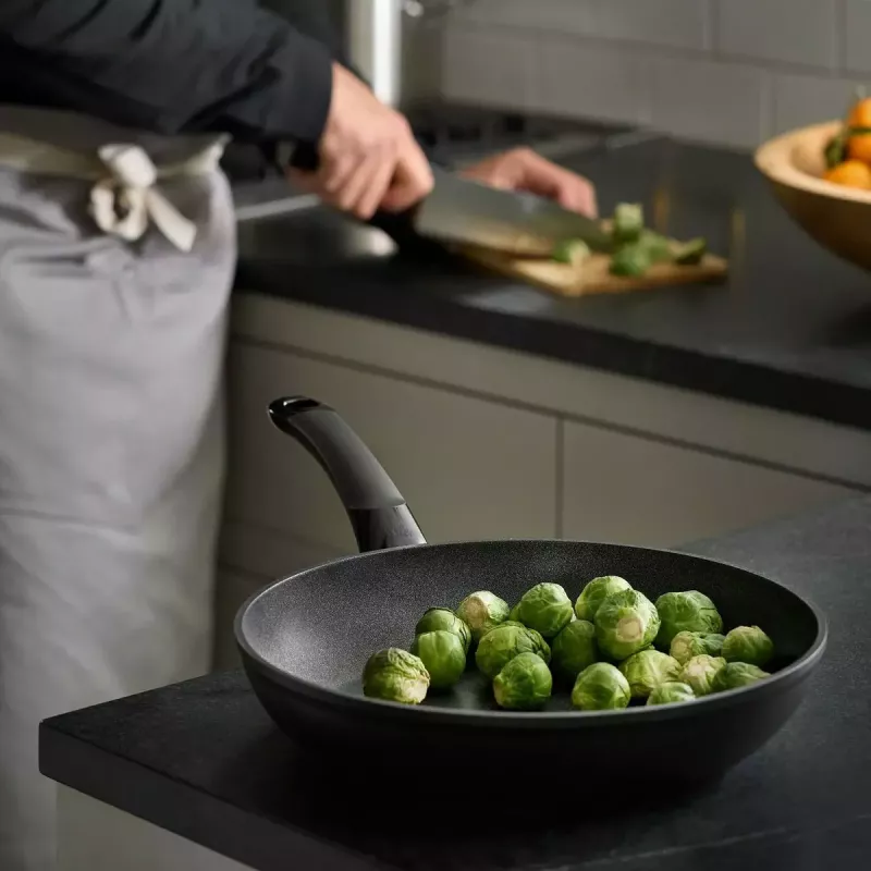 Universālā panna Fissler Adamant Classic Round 28 cm Melna