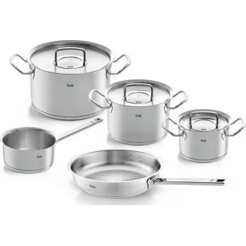 Katlu komplekts Fissler Profi Collection, 5 daļas, nerūsējošais tērauds, piemērots indukcijai
