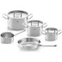 Katlu komplekts Fissler Profi Collection, 5 daļas, nerūsējošais tērauds, piemērots indukcijai