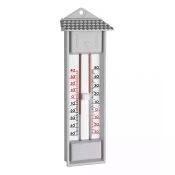 Šķidruma termometrs tfa dostmann 10.3014.14 iekštelpām/āra telpām, analogs, F/°C, 232×32×80 mm, pelēks