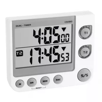 Digitālais virtuves taimeris TFA-Dostmann 38.2025 White 5999 min
