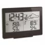 Laika stacija tfa dostmann Casa White LCD — iekštelpu/āra, bezvadu 0.433 GHz, AA 1.5 V, 141×100×48 mm