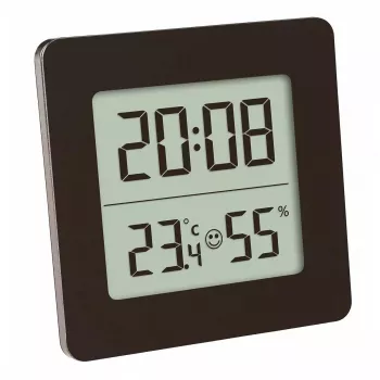 Iekštelpu elektroniskais higrometrs TFA-Dostmann 30.5038 Melns