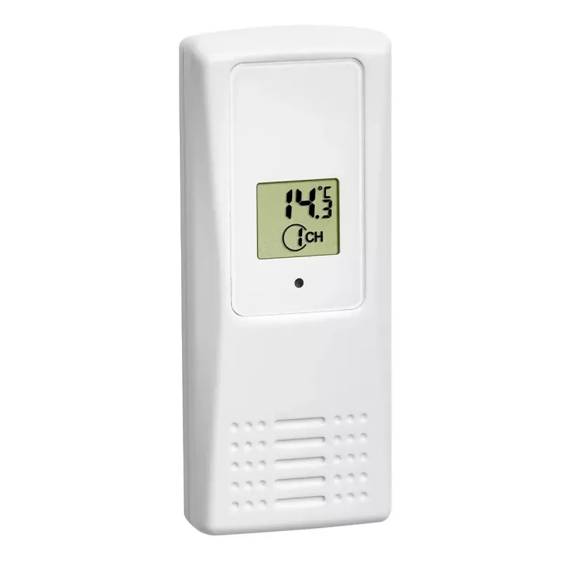 TFA-Dostmann 30.3062 Bezvadu temperatūras sensors iekštelpām/ārtelpām, brīvi stāvošs