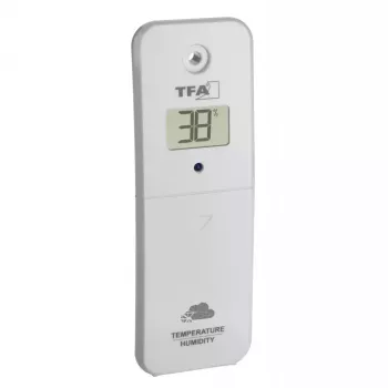 TFA-Dostmann VIEW METEO Black – laikapstākļu stacija ar Wi-Fi, mitrums 10-99%
