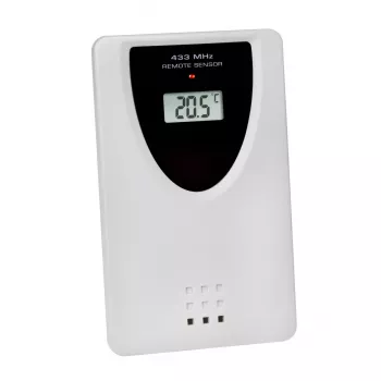 Digitālais modinātājpulkstenis TFA-Dostmann 60.4518.08 Wood LCD 433 MHz
