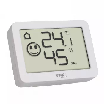 Iekštelpu temperatūras un mitruma sensors TFA-Dostmann 30.5055.02 brīvi stāvošs bezvadu