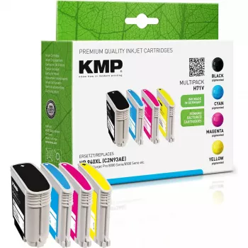 Kasetne KMP HP Nr. 940XL Multip. 1400-2200S H71V Melna