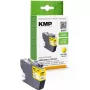 KMP B58YX dzeltenā tintes kasetne saderīga ar Brother LC-3219XLY