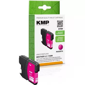 Kartridžs KMP Brother LC-1100M Magenta (pārstrādāts)