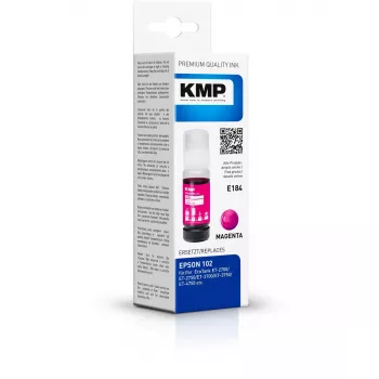 KMP E184 saderīga magenta tintes kasetne