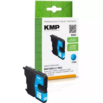 Kārtridžs KMP Brother LC-985C 260 S ciāns remanufactured