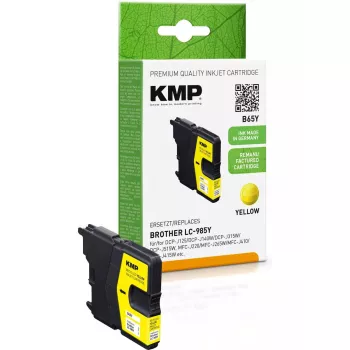 Kartridžs KMP Brother LC-985Y Dzeltens Remanufactured